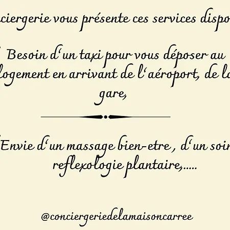 Le Nimois Clim Maisoncarreeconciergerie Appartement *